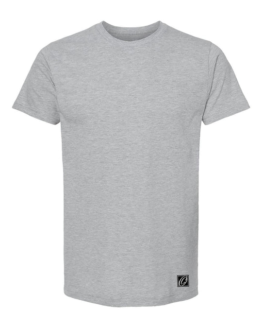Tultex Adult Fine Jersey Crewneck Short Sleeve Tee - Heather Colors - Gray/Blue/Green