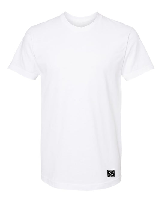 Tultex Adult Fine Jersey Crewneck Short Sleeve Tee - Solid Colors - Black/Brown/Gray/White/Tan