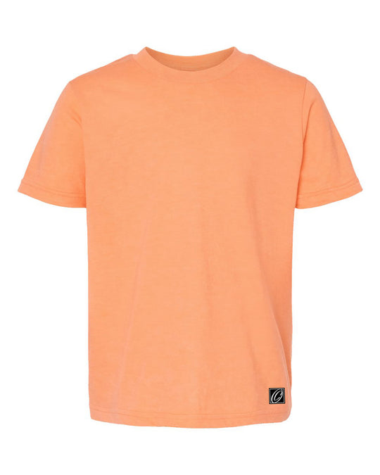 Tultex Youth Fine Jersey Crewneck Short Sleeve Tee - Heather Colors