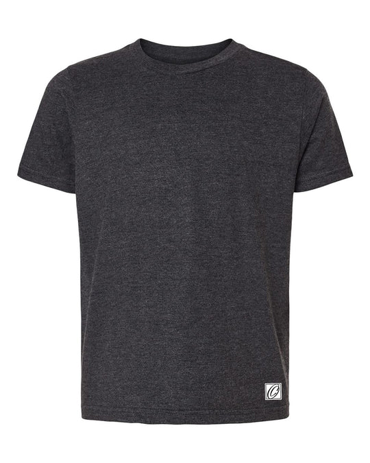Tultex Youth Fine Jersey Crewneck Short Sleeve Tee - Heather Colors