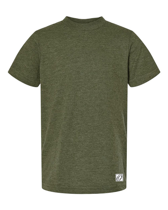Tultex Youth Fine Jersey Crewneck Short Sleeve Tee - Heather Colors