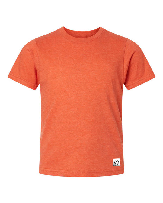 Tultex Youth Fine Jersey Crewneck Short Sleeve Tee - Heather Colors