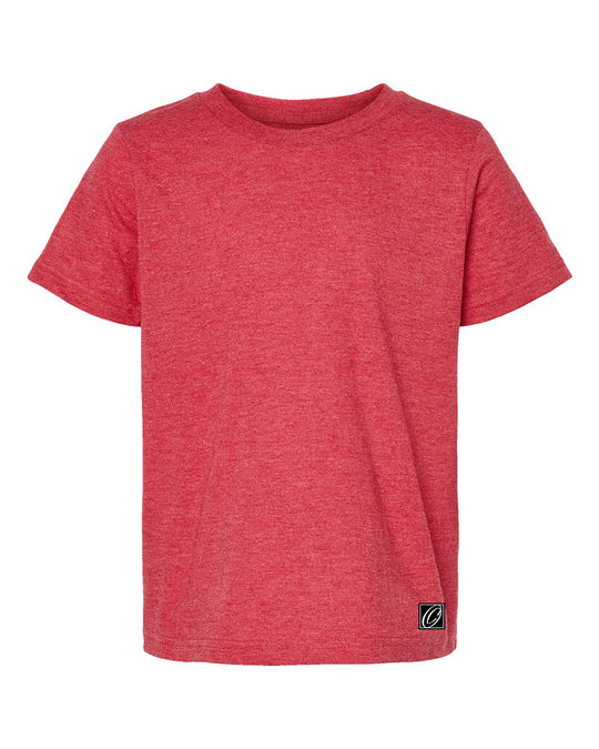 Tultex Youth Fine Jersey Crewneck Short Sleeve Tee - Heather Colors