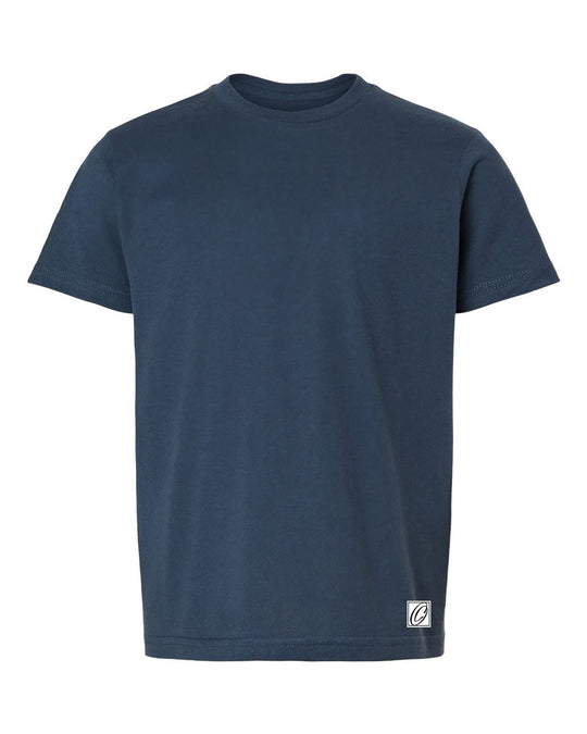 Tultex Youth Fine Jersey Crewneck Short Sleeve Tee - Solid Colors