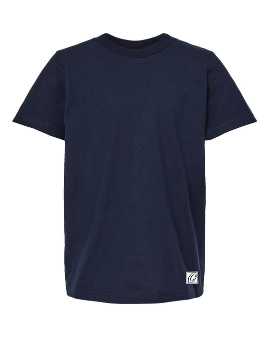 Tultex Youth Fine Jersey Crewneck Short Sleeve Tee - Solid Colors