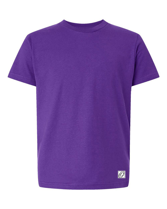 Tultex Youth Fine Jersey Crewneck Short Sleeve Tee - Solid Colors
