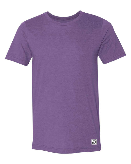 Bella Canvas Adult Heather CVC Crew Neck Short Sleeve Tee - Red/Pink/Purple - 2XL-4XL