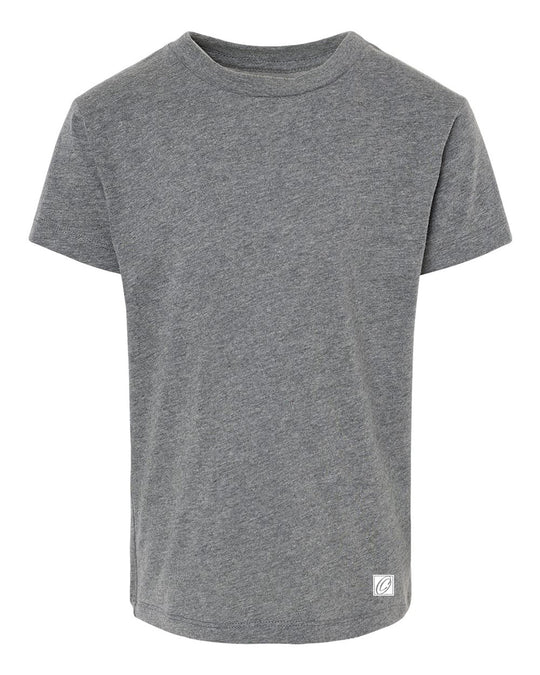Bella Canvas Toddler Jersey Cotton Crew Neck Short Sleeve Tee - Black/White/Gray/Blue/Green
