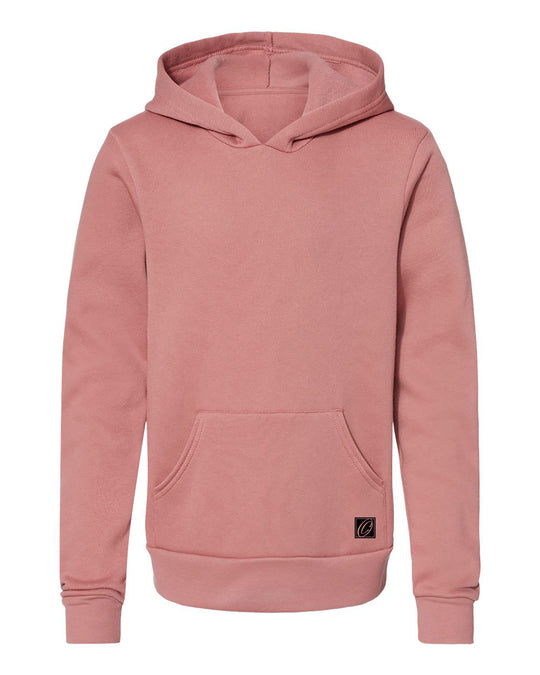 Bella Canvas Youth Midweight Sponge Fleece Pullover Hoodie