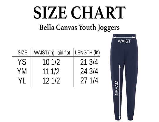 Bella Canvas Youth Joggers