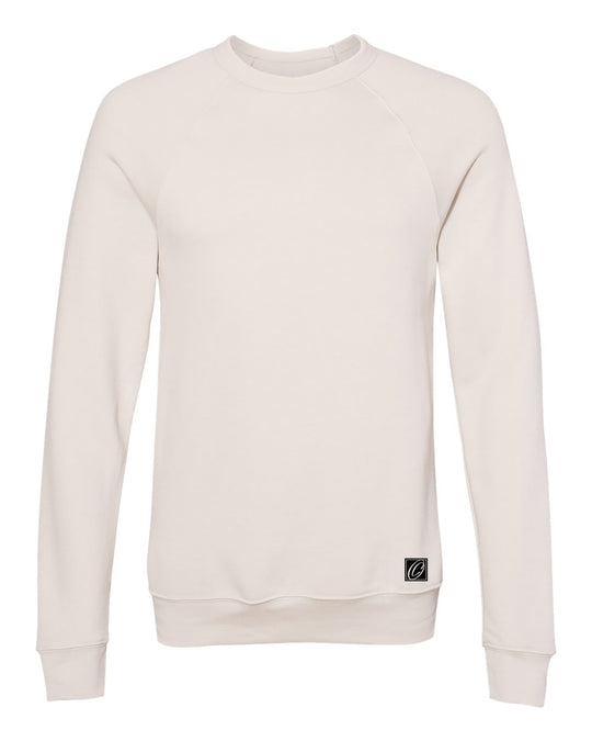 Bella Canvas Adult Midweight Sponge Fleece Raglan Sleeve Crewneck Sweatshirt - Red/Orange/Yellow/Pink/Tan