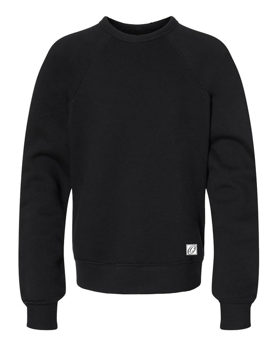 Bella Canvas Youth Midweight Sponge Fleece Crewneck Sweatshirt