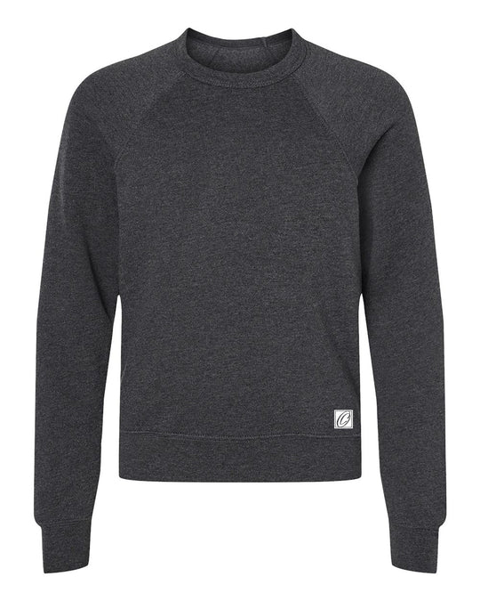 Bella Canvas Youth Midweight Sponge Fleece Crewneck Sweatshirt
