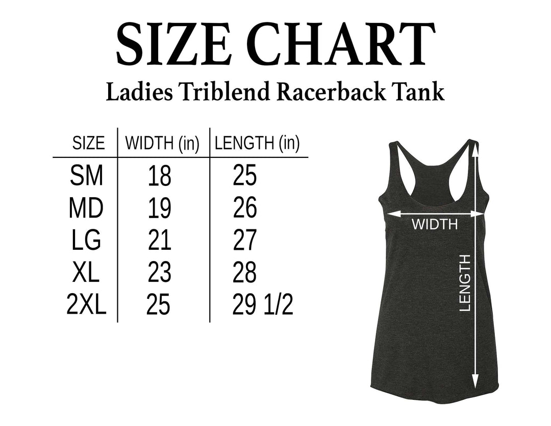 Next Level Ladies Triblend Racerback Tank