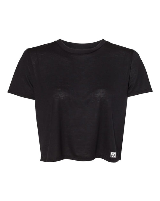 Bella Canvas Ladies Flowy Crop Tee