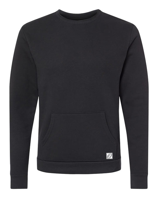 Next Level Apparel Adult Santa Cruz Pocket Crew Neck Sweatshirt