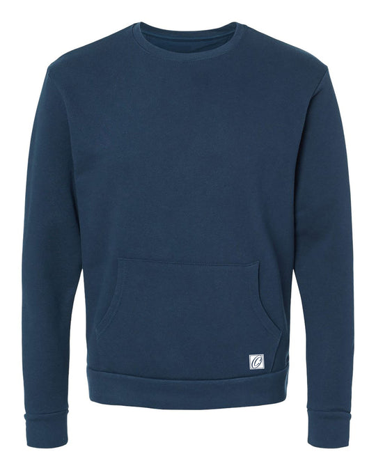Next Level Apparel Adult Santa Cruz Pocket Crew Neck Sweatshirt