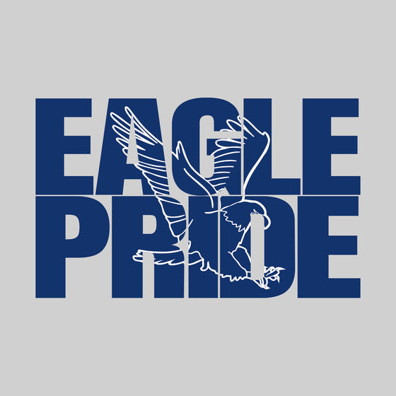 AACS Eagles - Spirit Wear - Eagle Pride - Mascot Inset in Text