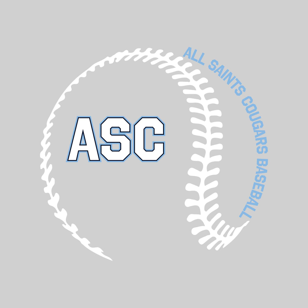 All Saints Cougars - Baseball - Baseball Threads with School Name