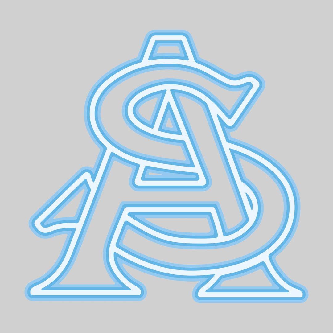 All Saints Cougars - Spirit Wear - Neon Mascot