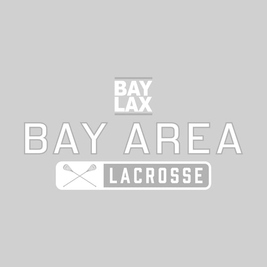 Bay Area Lacrosse Club - Lacrosse - Mascot Over Name with Rounded Rectangle