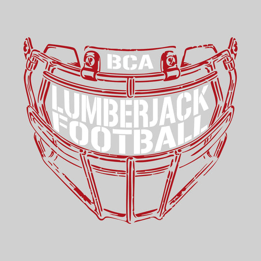 Bay City Academy - Football - Facemask with Text