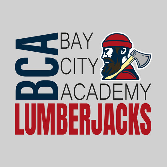 Bay City Academy - Spirit Wear - BCA Collage with Mascot