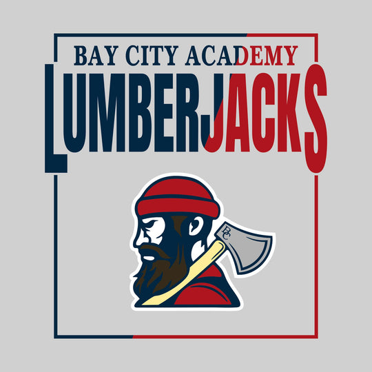 Bay City Academy - Spirit Wear - Split Color Boxed with Mascot