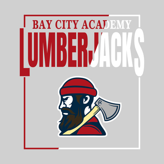 Bay City Academy - Spirit Wear - Split Color Boxed with Mascot