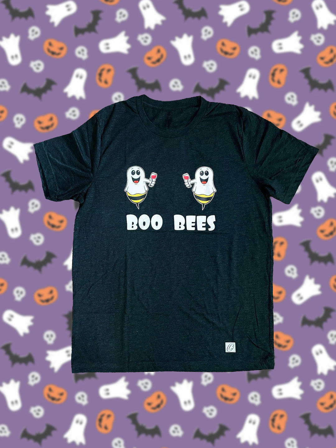 Adult L Bella Canvas Triblend Crewneck Short Sleeve Tee - Boo Bees