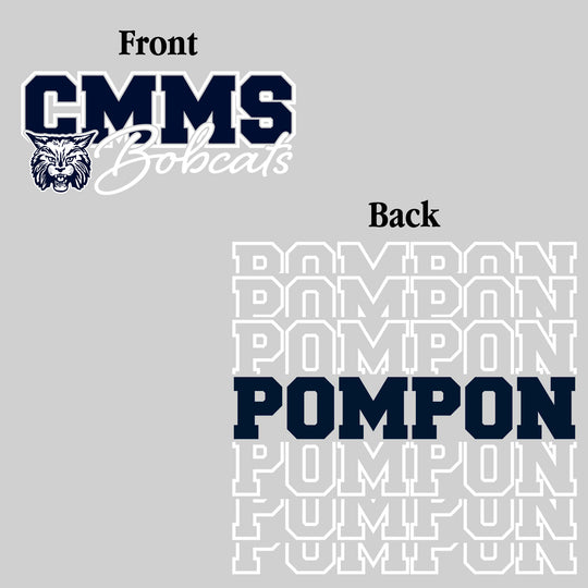 CMMS - Poms - CMMS Bobcats - Pompon Repeated