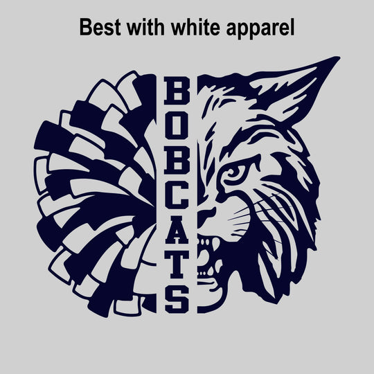 CMMS - Poms - Half Pom with Mascot
