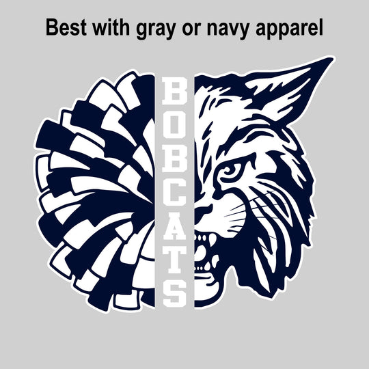 CMMS - Poms - Half Pom with Mascot