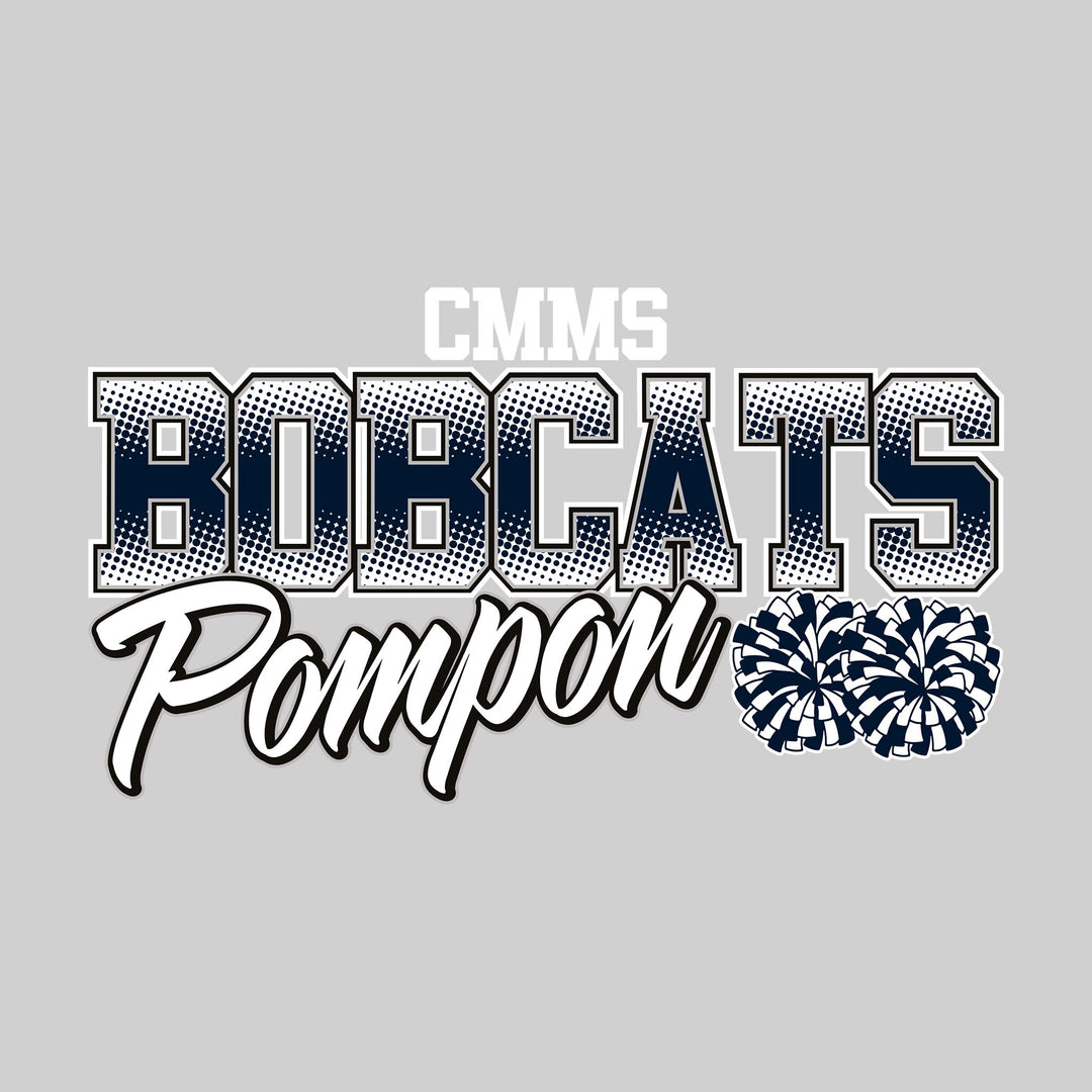 CMMS - Poms - Halftone with Poms