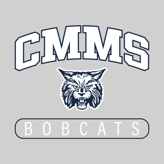 CMMS Bobcats - Spirit Wear - Arched CMMS with Mascot