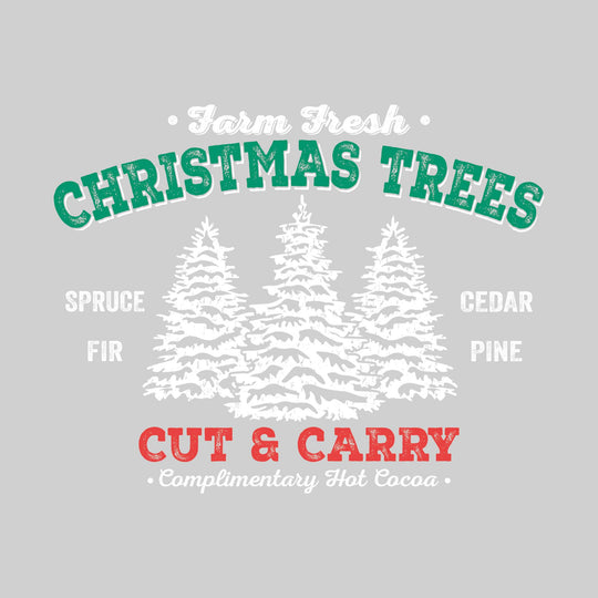 Farm Fresh Christmas Trees - Cut & Carry - Complimentary Hot Cocoa