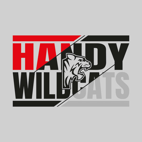 Handy Wildcats - Spirit Wear - 3-Color Divided