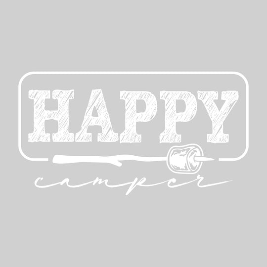 Happy Camper - Framed Happy with Roasted Marshmallow