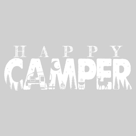 Happy Camper - Scene in Letters