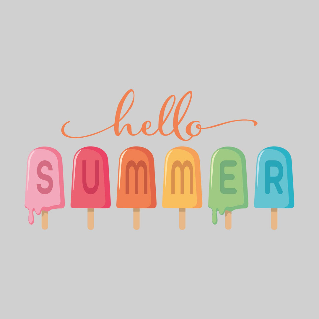 Hello Summer - Popsicles