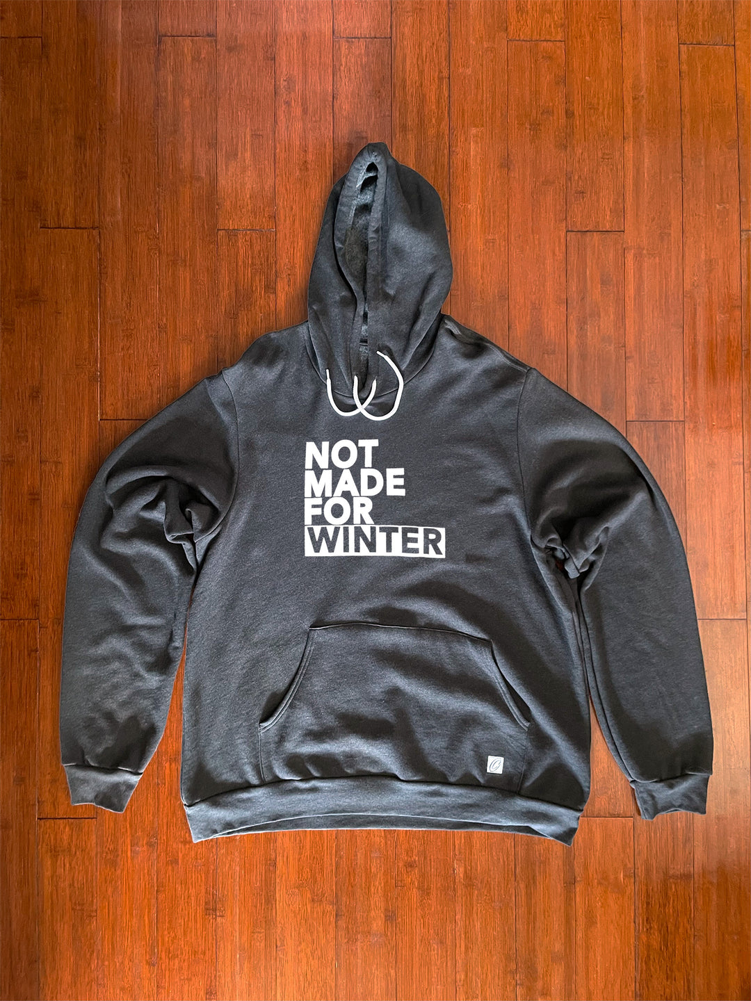 Adult 2XL Bella Canvas Midweight Sponge Fleece Pullover Hoodie - Not Made For Winter