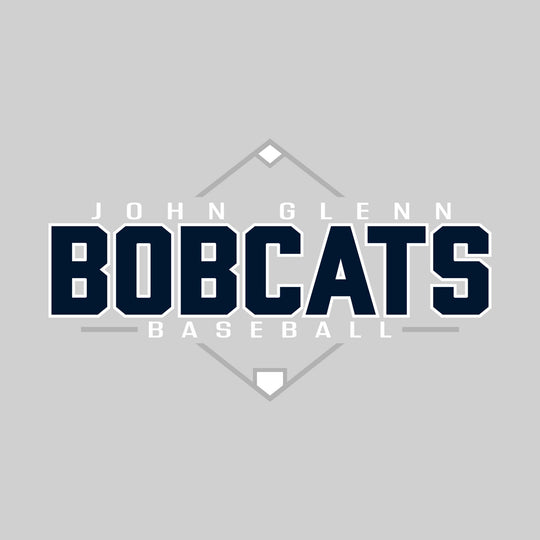 John Glenn Bobcats - Baseball - Baseball Diamond with School Name
