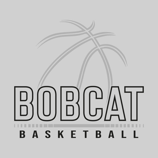 John Glenn Bobcats - Basketball - Basketball Grooves with Team Name