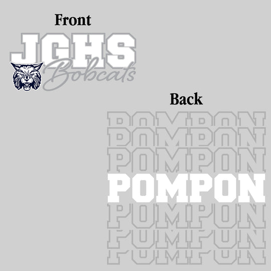 John Glenn Bobcats - Poms - JGHS Bobcats - Pompon Repeated