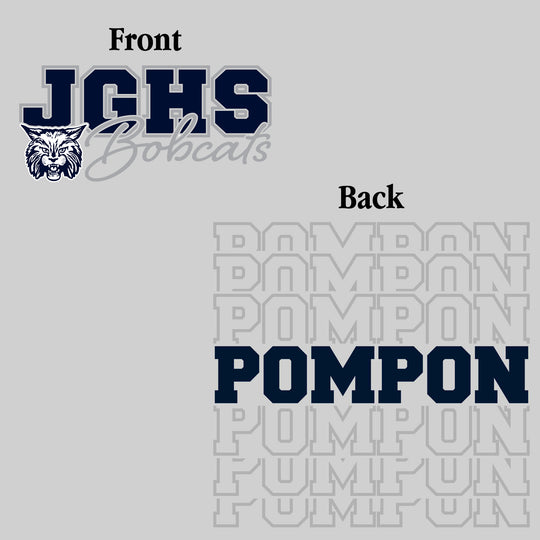 John Glenn Bobcats - Poms - JGHS Bobcats - Pompon Repeated