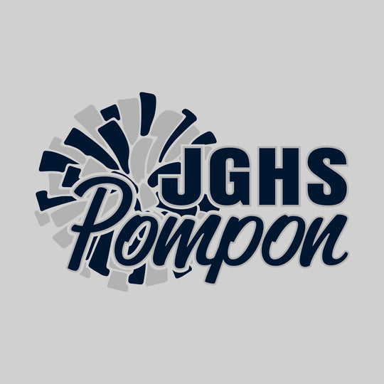 John Glenn Bobcats - Poms - JGHS Pompon with Big Pom