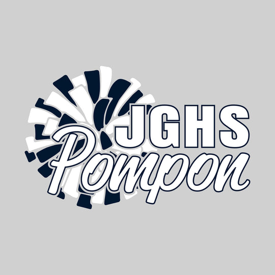 John Glenn Bobcats - Poms - JGHS Pompon with Big Pom