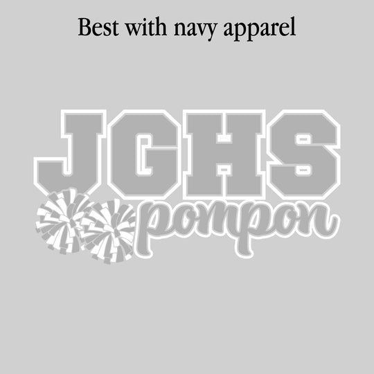 John Glenn Bobcats - Poms - JGHS Pompon with Poms