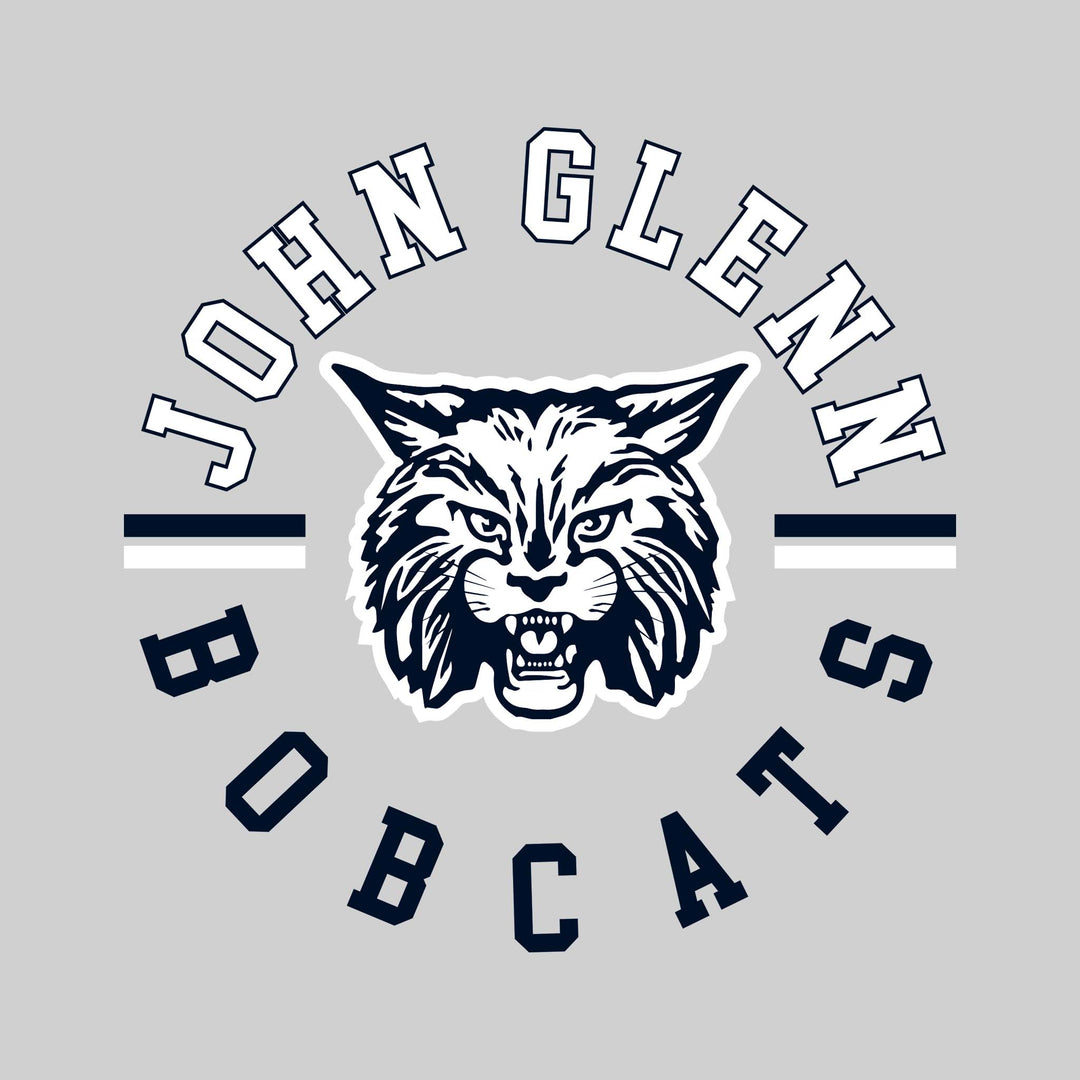 John Glenn Bobcats - Spirit Wear - Circular Text with Mascot