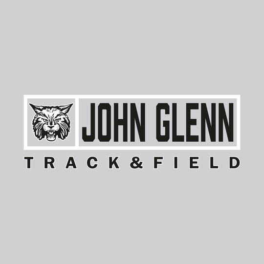 John Glenn Bobcats - Track & Field - Framed Mascot & School Name